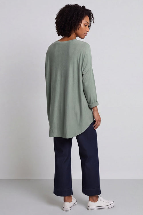 Nice Knit Top Khaki – image 5 of 6