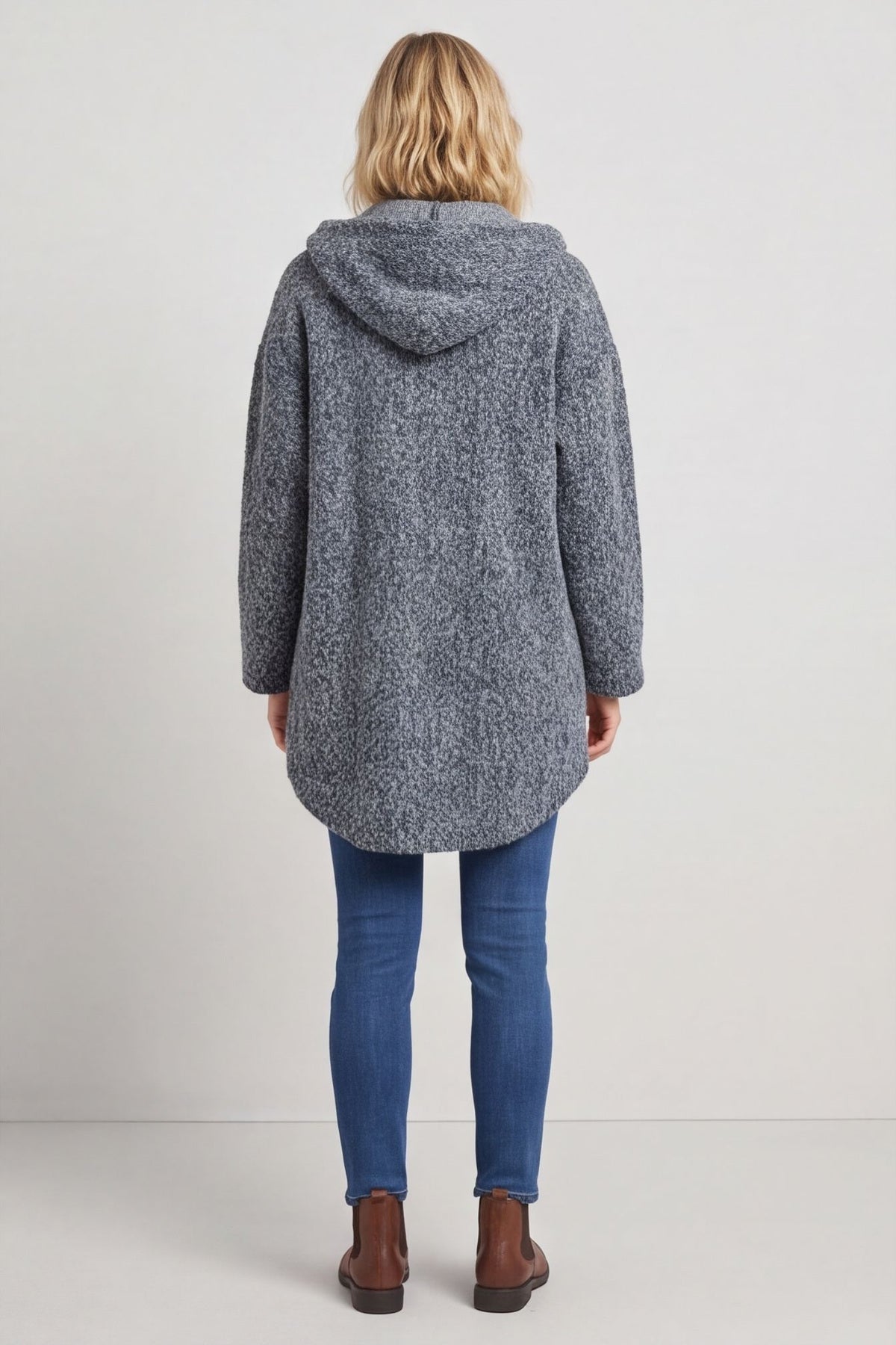 Sheila Zip Hooded Jacket Grey – image 5 of 6