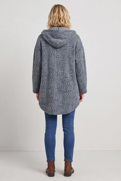 Sheila Zip Hooded Jacket Grey – image 5 of 6