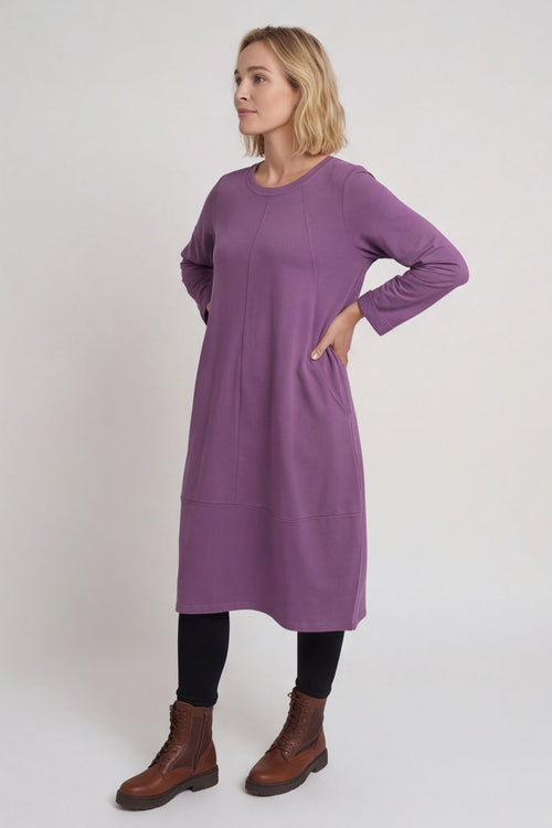 Simone Cotton Dress Light Purple – image 5 of 6