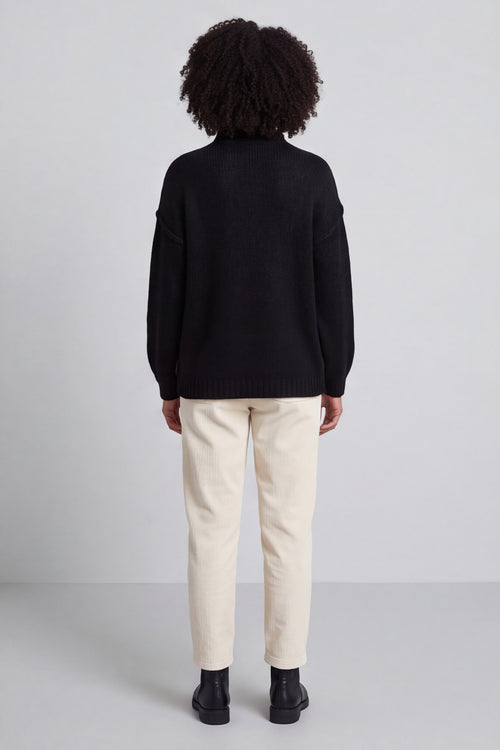 Rodina Argyle Knitted Jumper Black – image 5 of 6