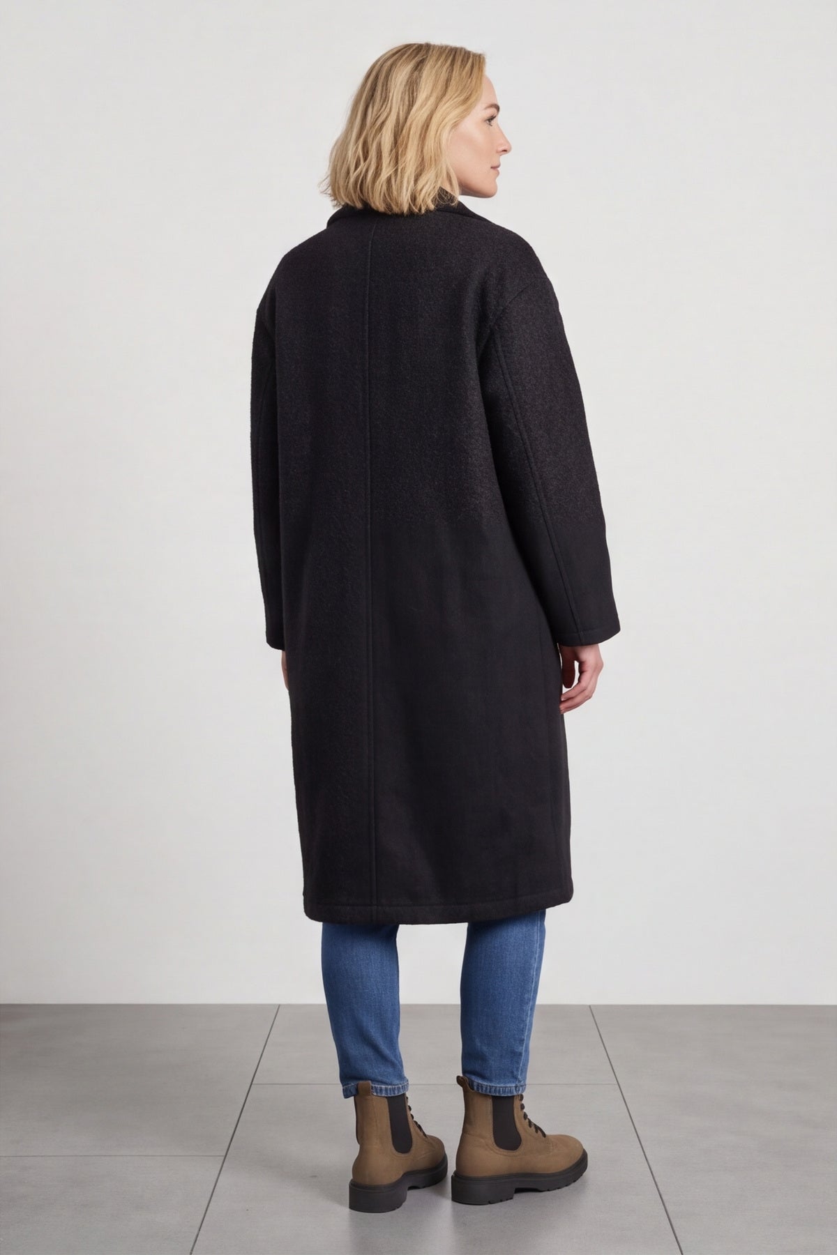 Chrysanta Coat Black – image 5 of 6