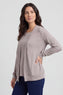 Evianna Knitted Top Mocha – image 5 of 6