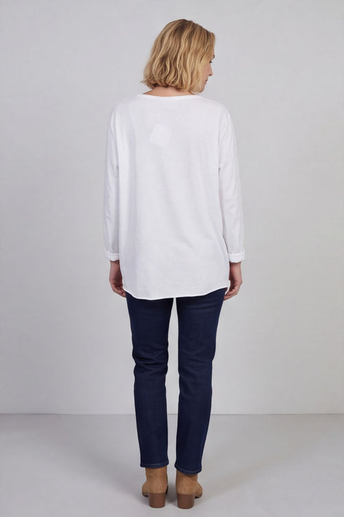 Amber Cotton Top White – image 5 of 6