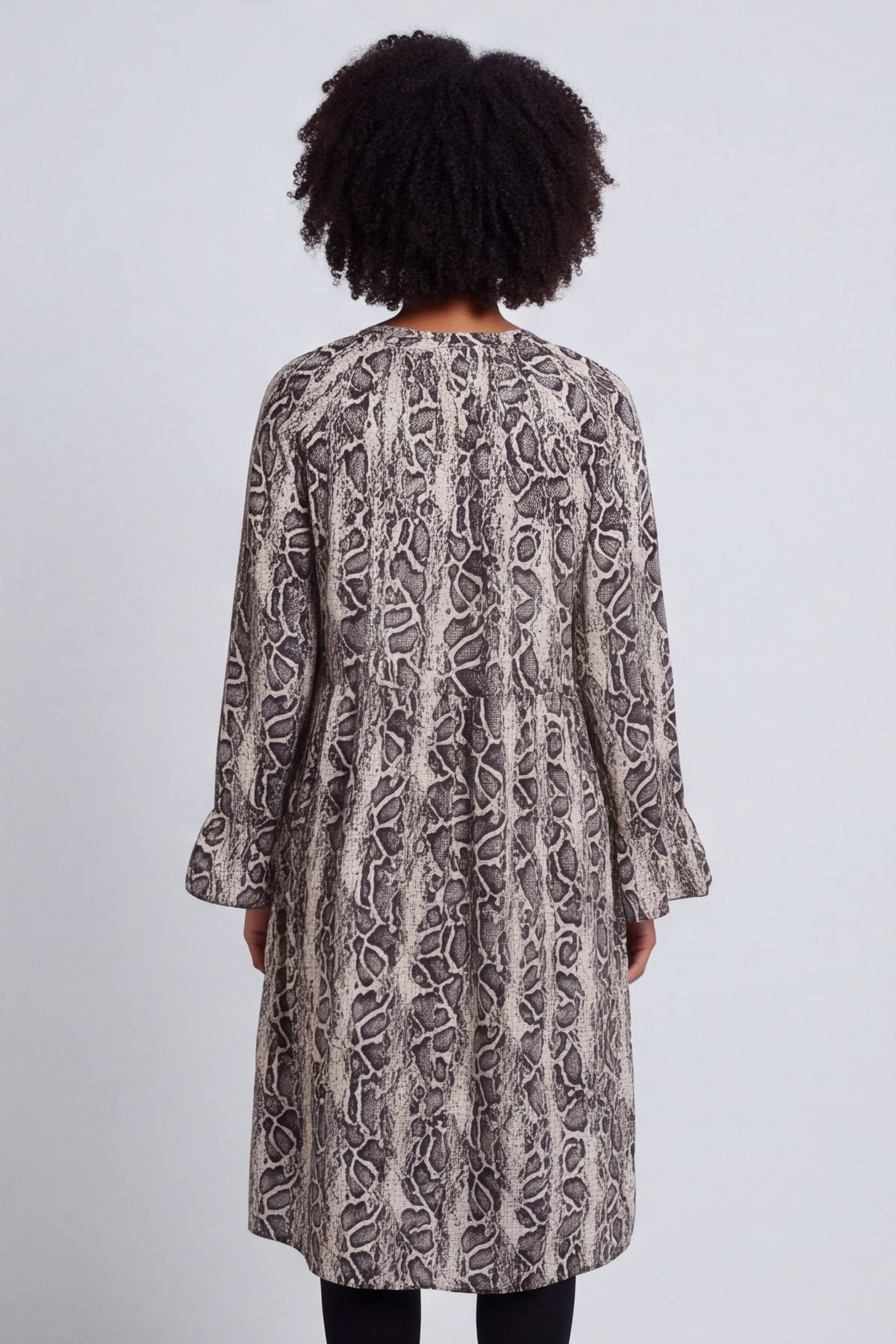 Jackie Snake Print Dress – image 4 of 4