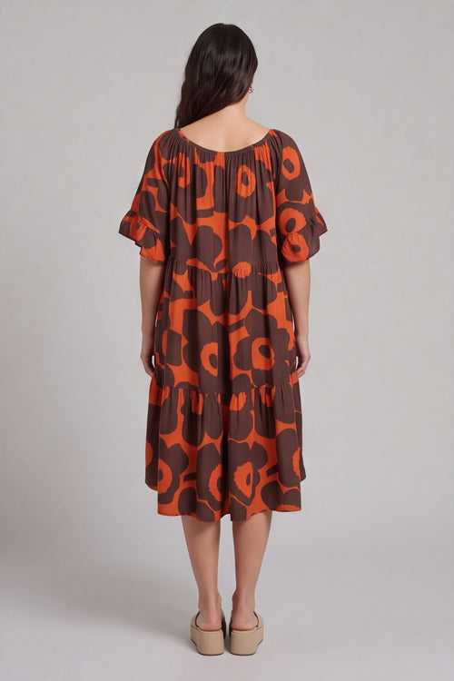 Maeve Print Dress – image 4 of 5