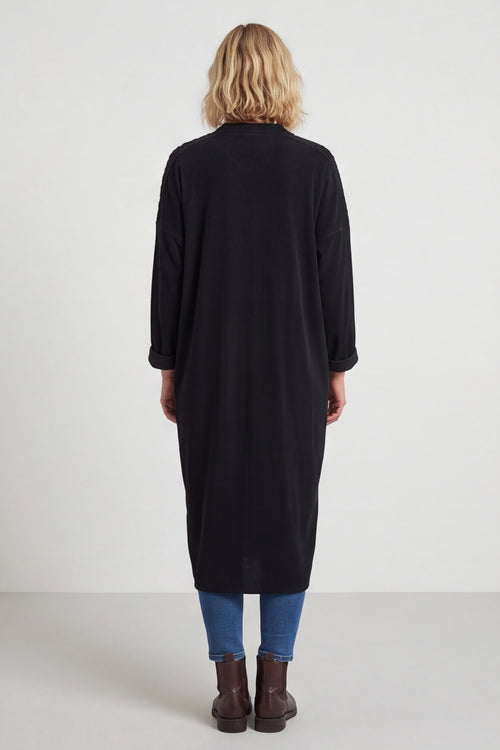 Terrie Needlecord Dress Black – image 5 of 6