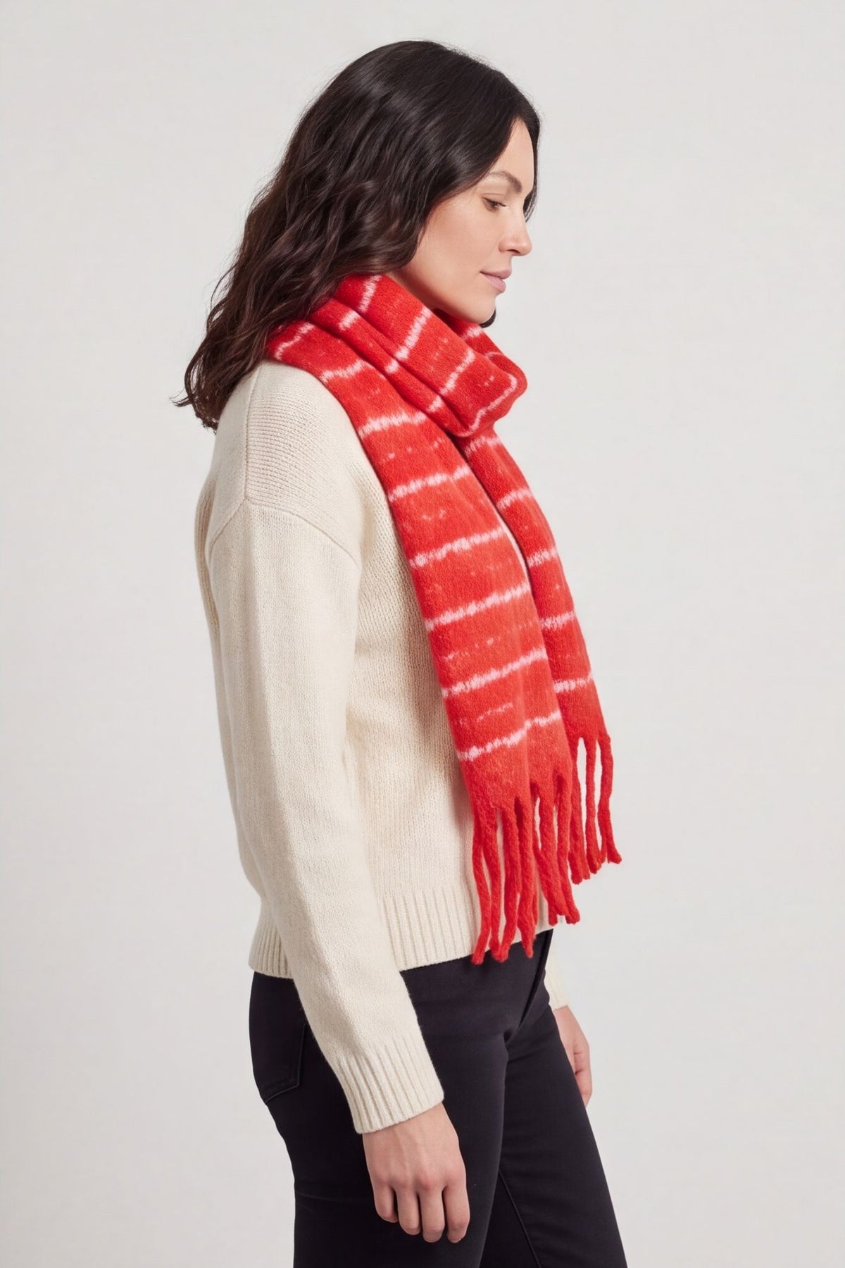 Abigail Scarf Red – image 3 of 4