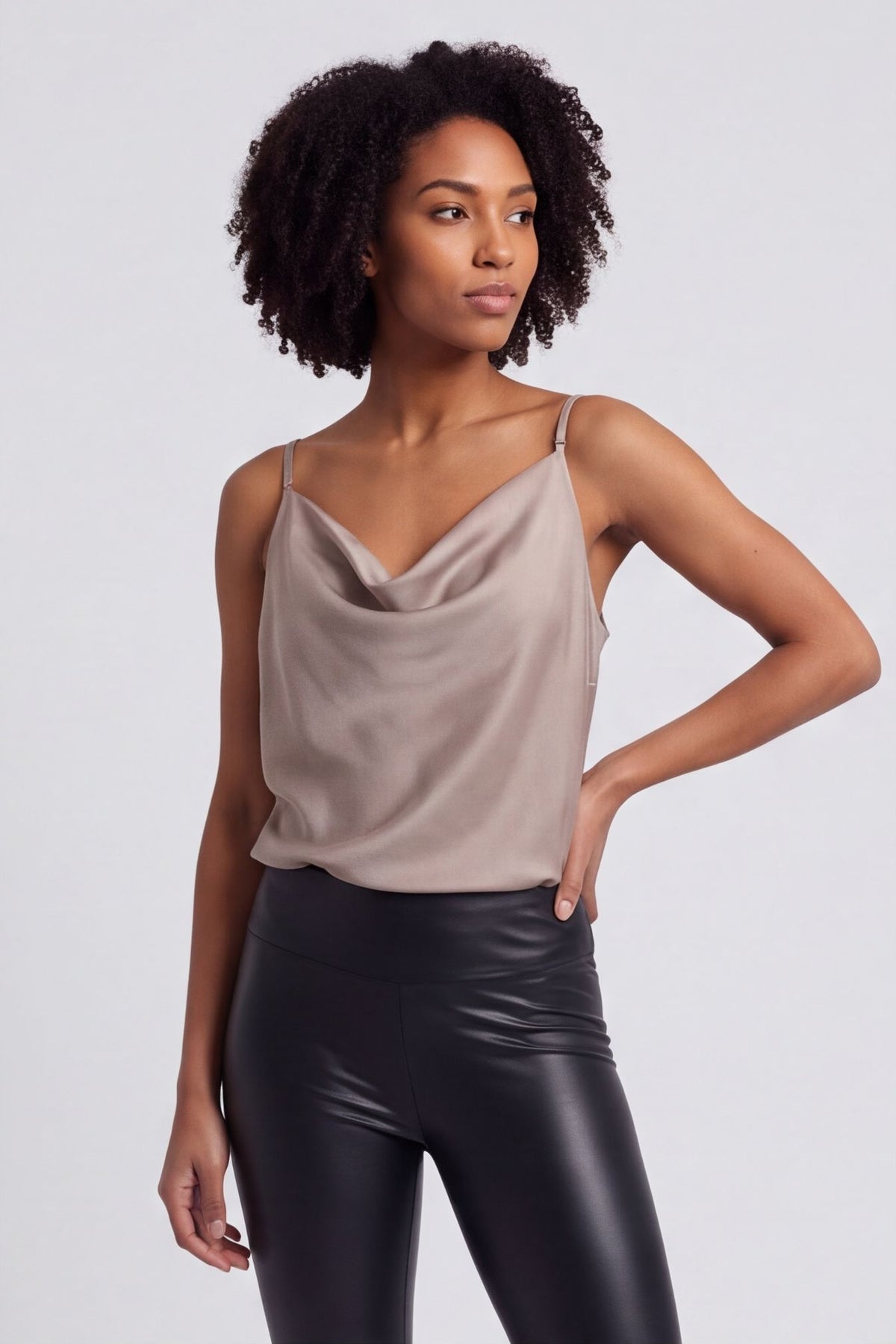 Rinoa Vest Top Stone – image 5 of 6