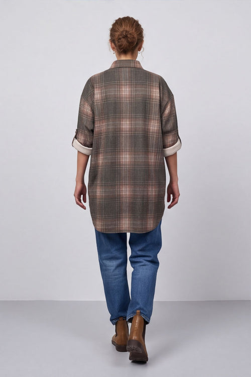 Calla Print Over Shirt – image 5 of 6