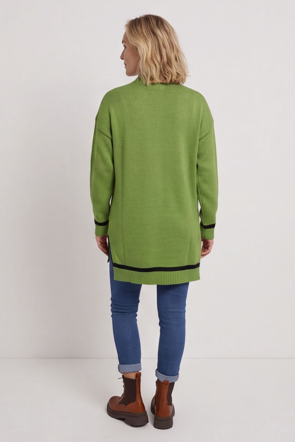 Suzette Knitted Jumper Green – image 6 of 6