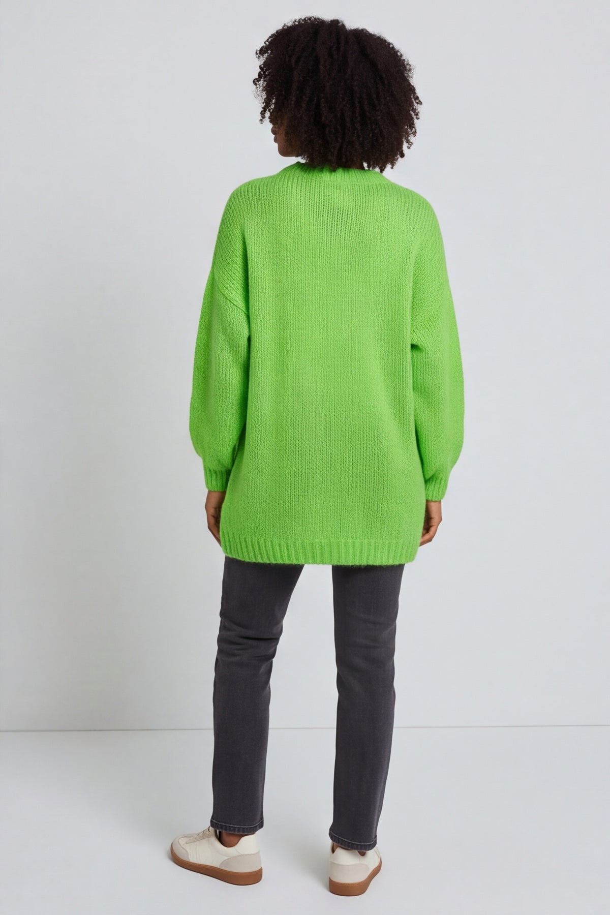 Smile Knitted Jumper Green – image 6 of 6