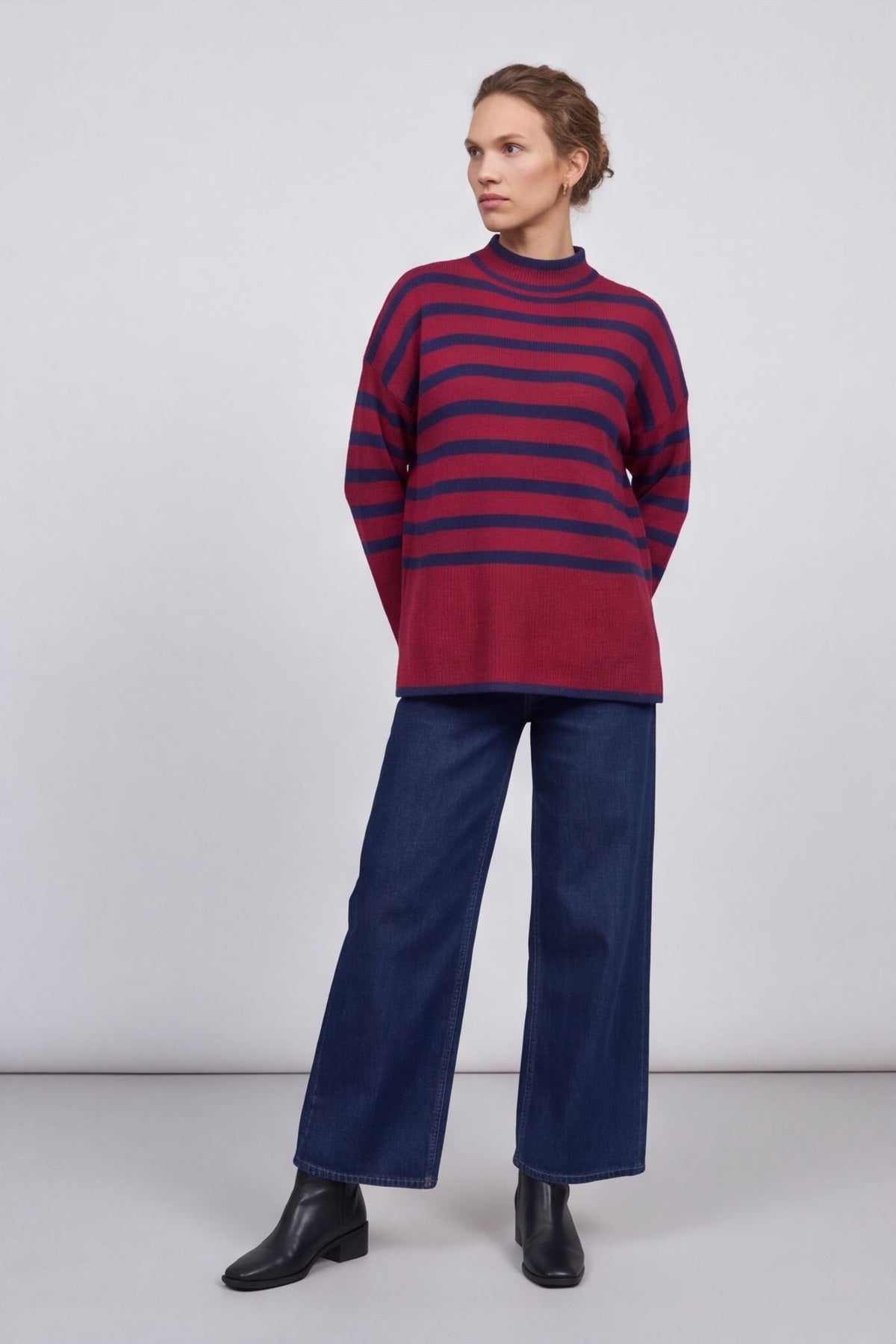 Marla Stripe Knit Top – image 6 of 6