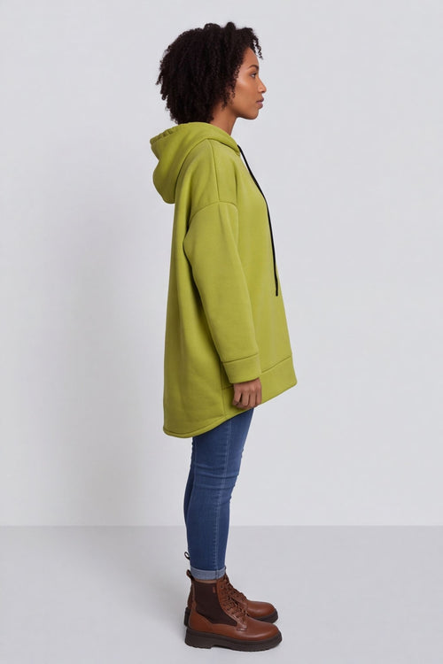 Jaylen Hooded Cotton Top Lime – image 6 of 6