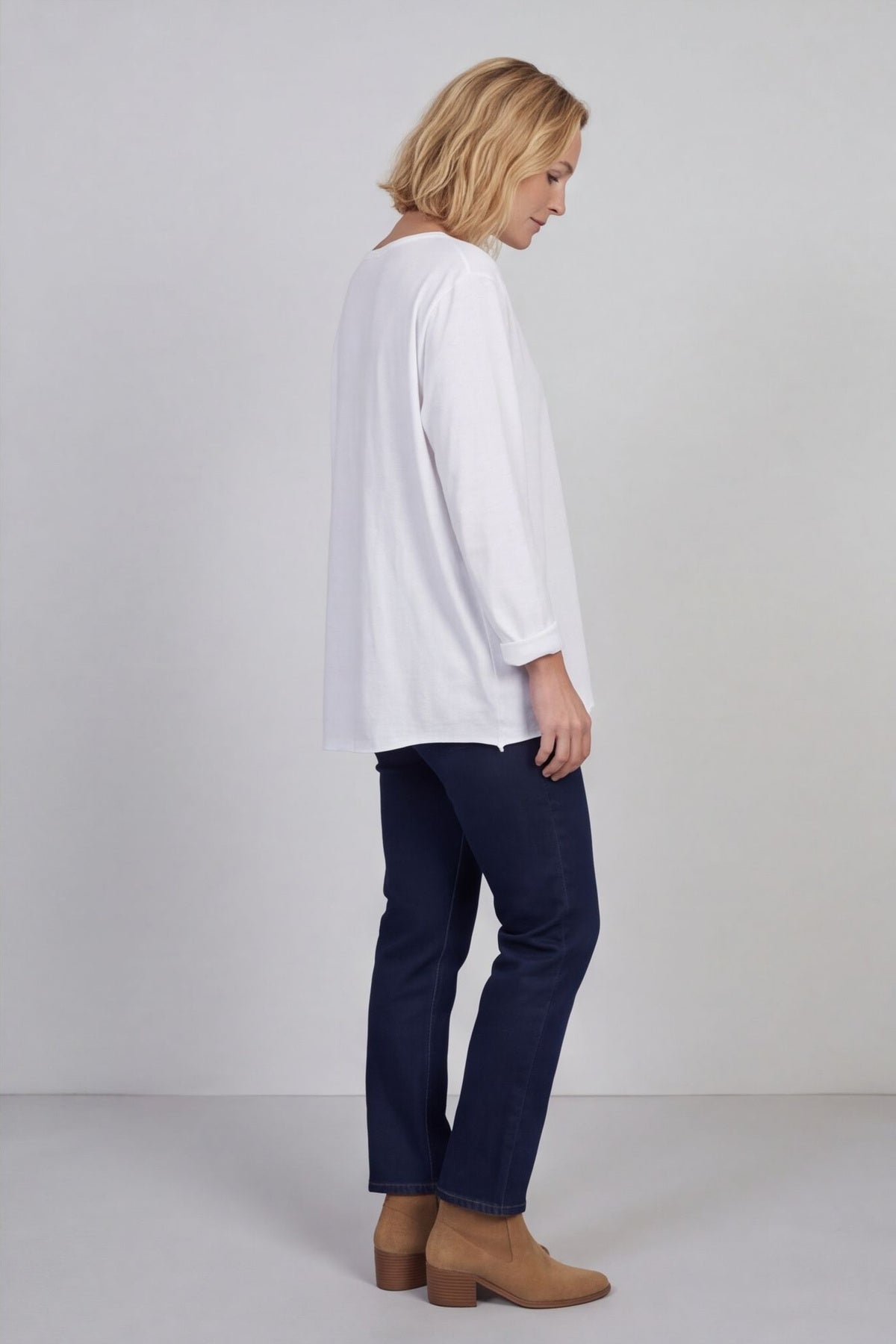 Amber Cotton Top White – image 6 of 6