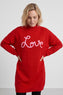 Love Knitted Jumper Dress Red – image 6 of 6