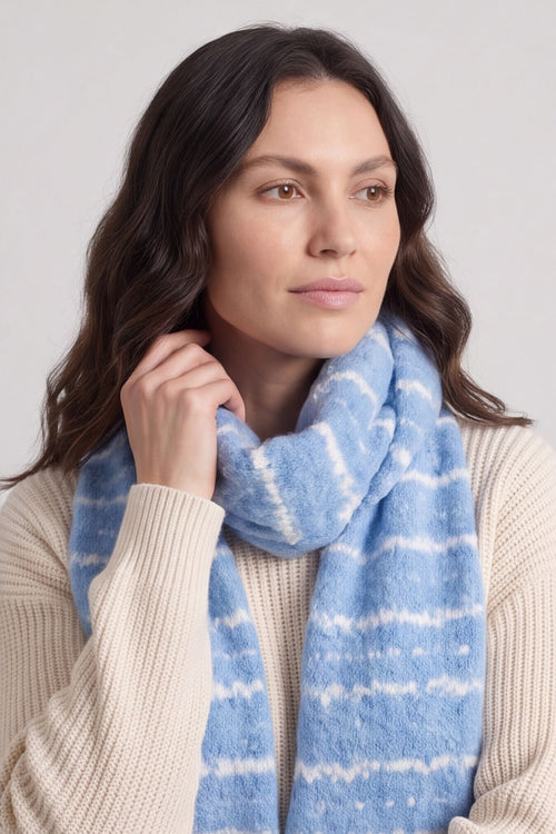 Abigail Scarf Blue - Image 1