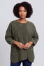 Jessa Needlecord Top Khaki – image 6 of 6