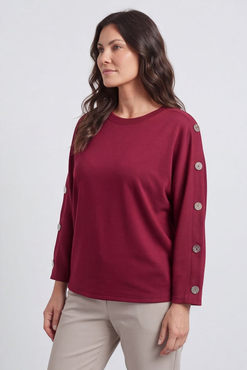Lesley Button Top Wine – image 5 of 5