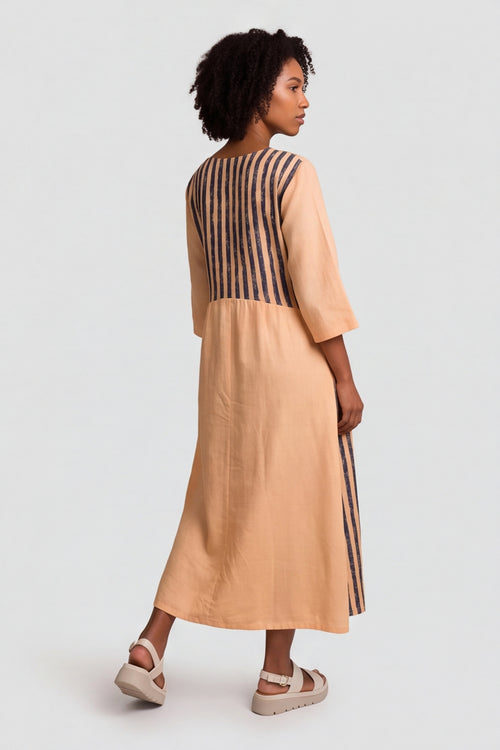 Maia Stripe Linen Dress – image 6 of 6