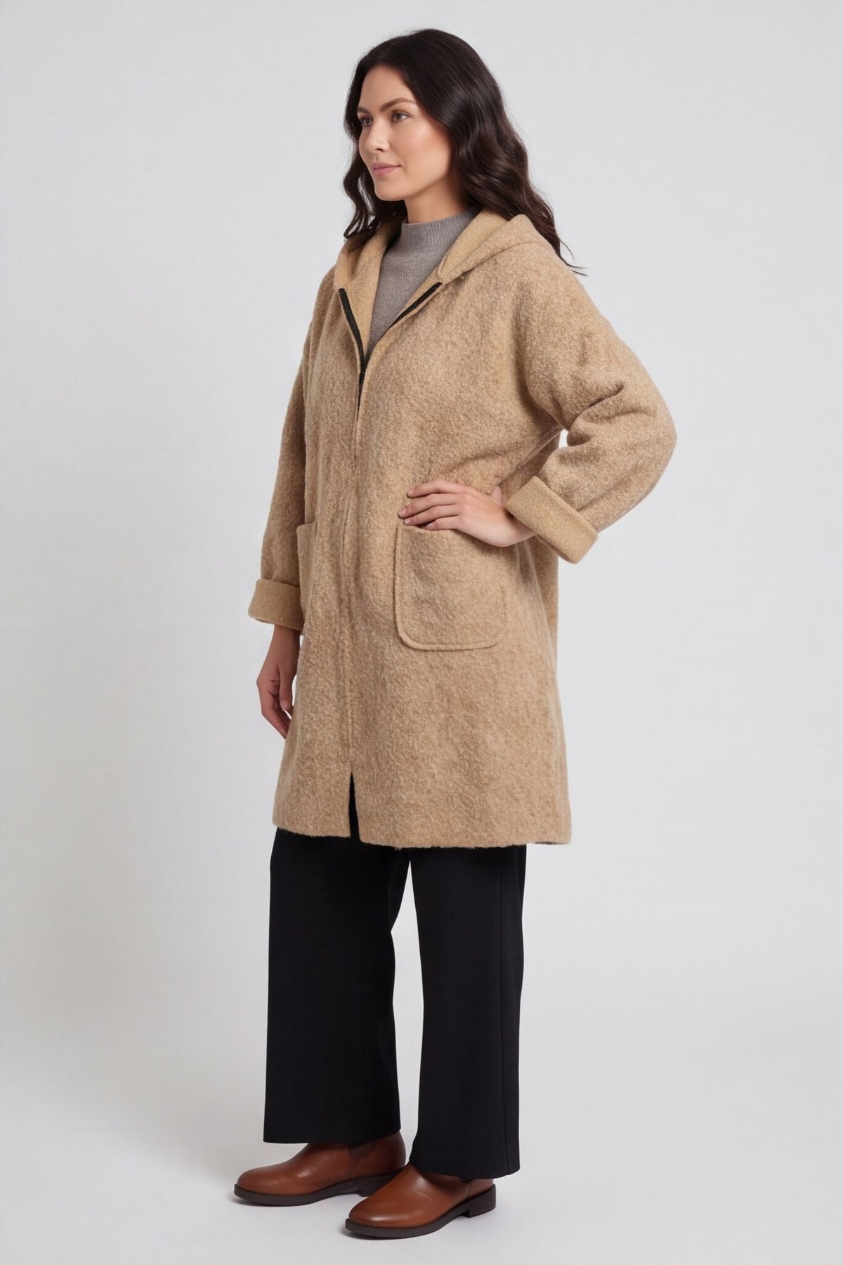 Clara Coat Camel – image 6 of 6