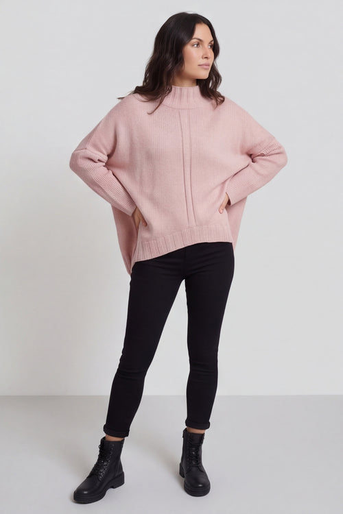 Chanelle Knitted Jumper Pink – image 6 of 6