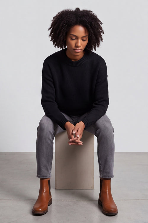 Elaine Knitted Jumper Black – image 6 of 6
