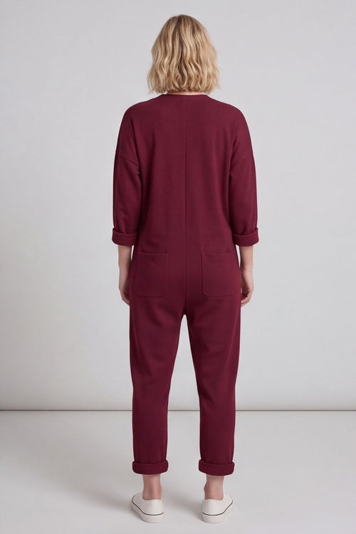 Paulton Jersey Boilersuit Wine – image 6 of 6