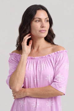 Elari Print Top Lilac – image 6 of 6