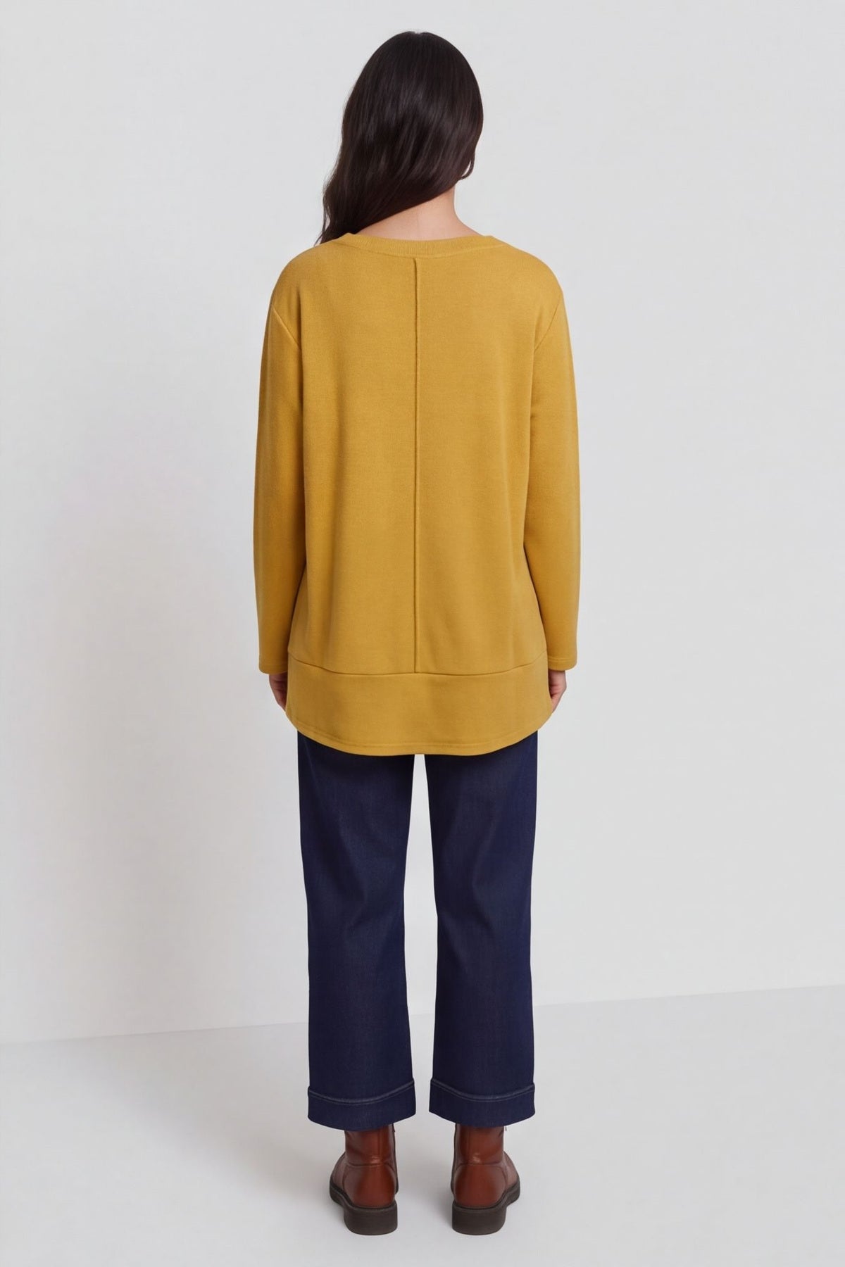 Codie Wool Top Yellow – image 4 of 4