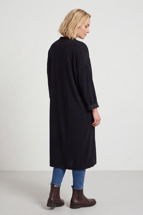 Terrie Needlecord Dress Black – image 6 of 6