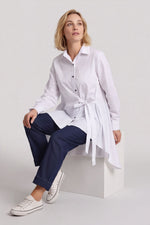 Christobel Tie Cotton Shirt White White - Christobel Tie Cotton Shirt White – image 5 of 5