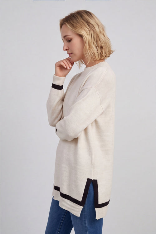 Suzette Knitted Jumper Stone – image 6 of 6