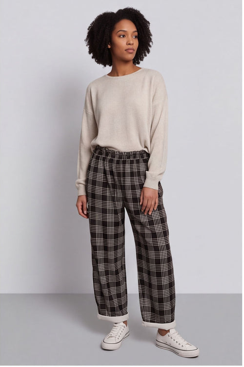 Kirri Check Trousers Black – image 5 of 5