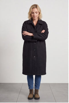 Chrysanta Coat Black – image 6 of 6