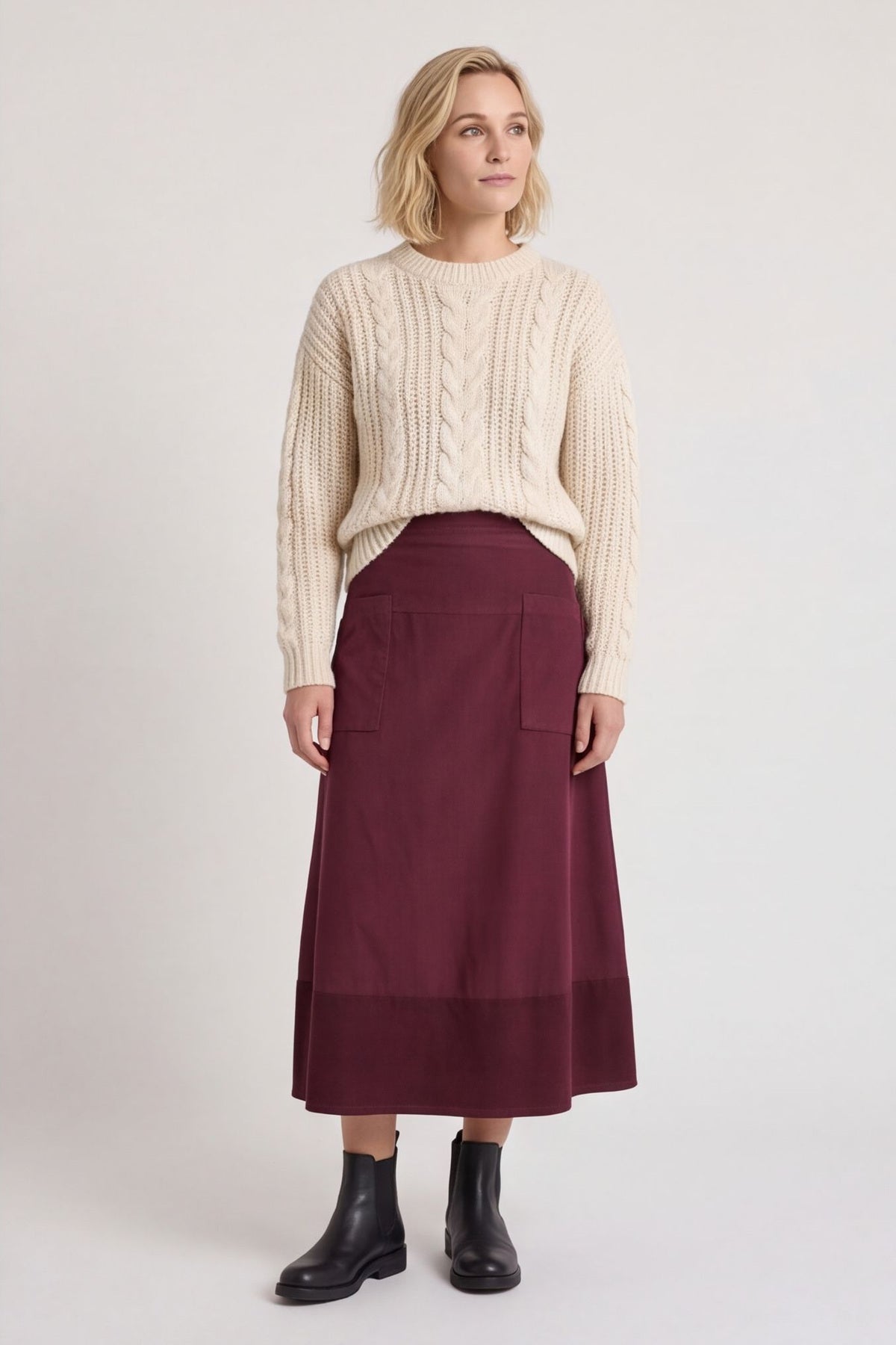 Darana Cord Skirt – image 5 of 5