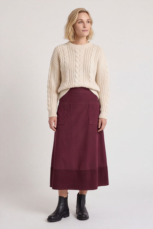 Darana Cord Skirt – image 5 of 5