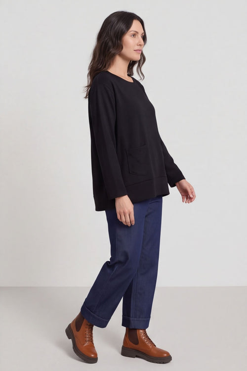 Codie Wool Top Black – image 3 of 3