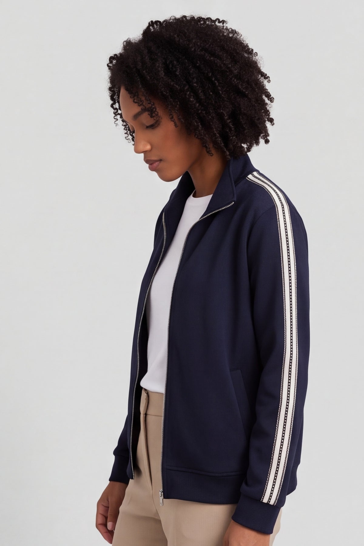 Safiya Zip Jacket Black – image 6 of 6