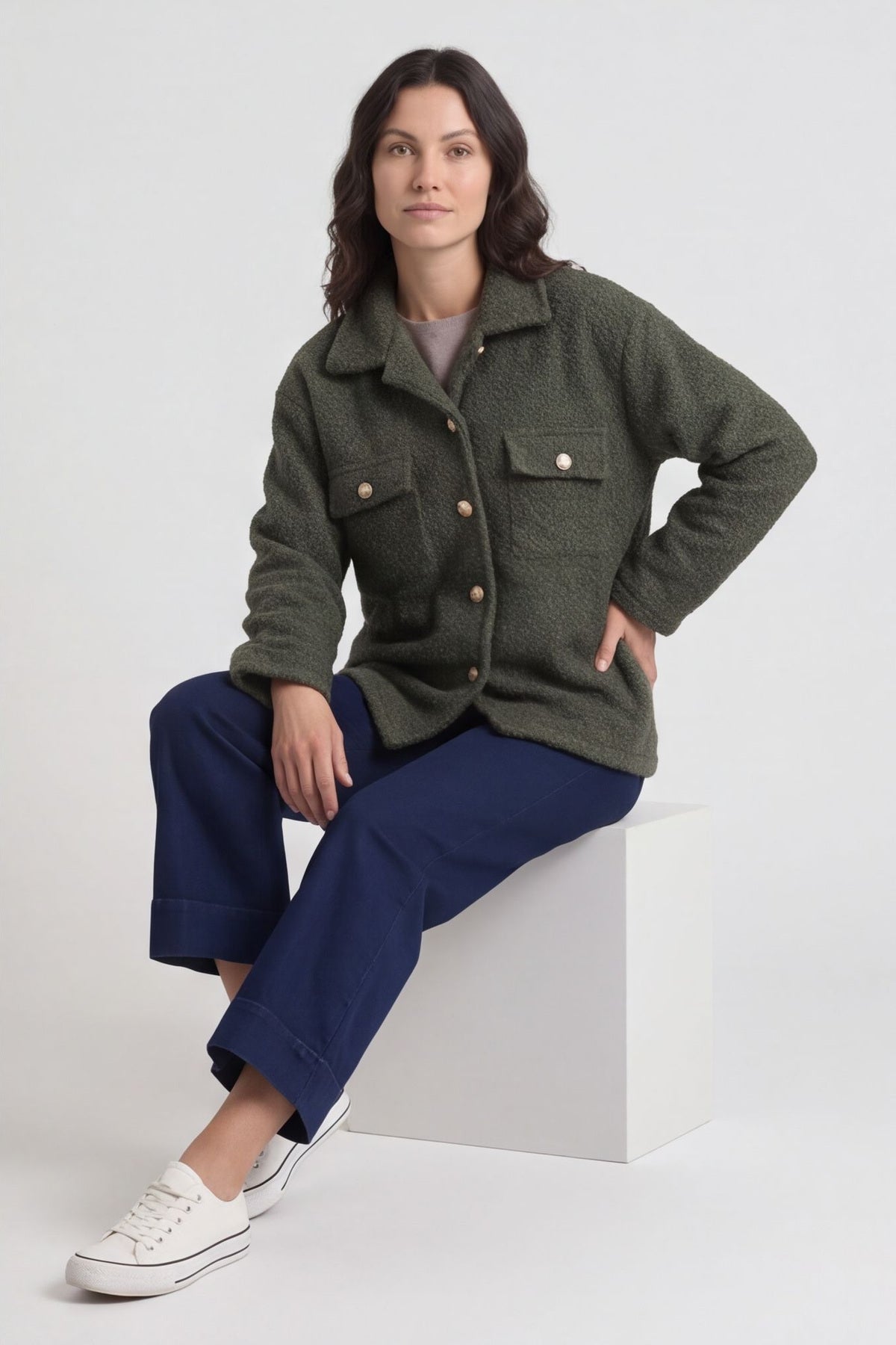 Elle Jacket Khaki – image 4 of 4