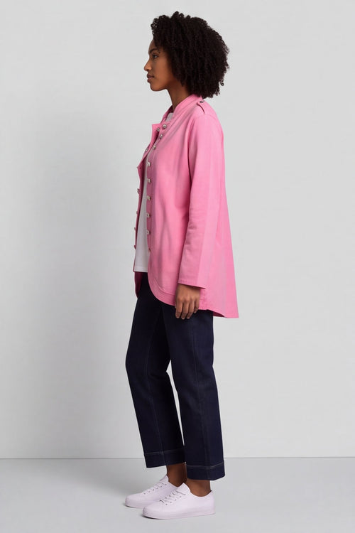 Gatwick Jersey Jacket Fuchsia – image 4 of 4