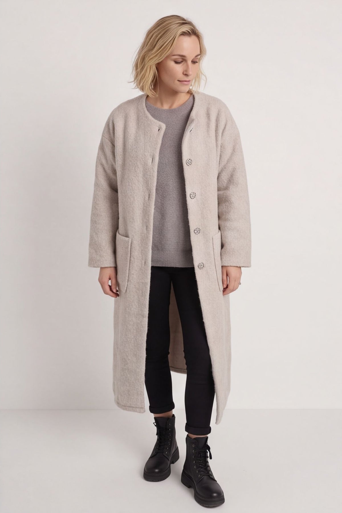 Santina Coat Stone – image 5 of 5