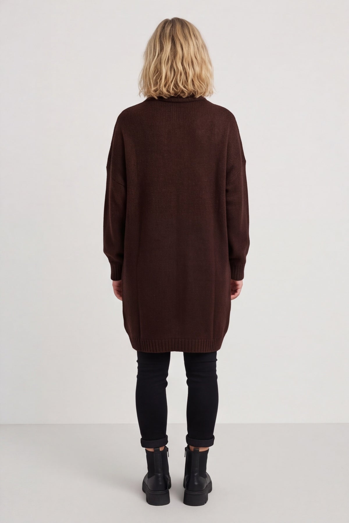 Moira Polo Knitted Jumper Cocoa – image 6 of 6