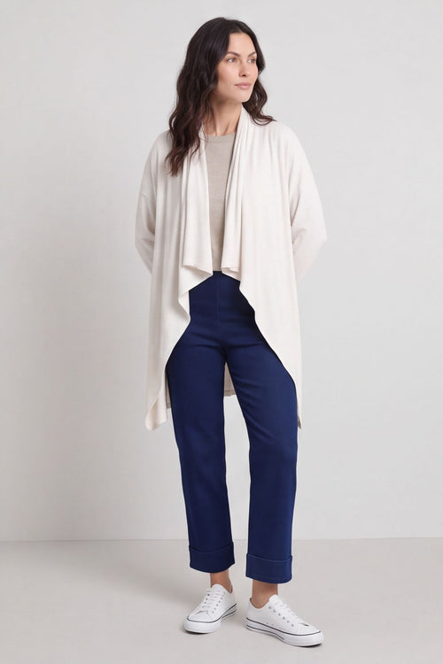 Regan Waterfall Cardigan Stone – image 4 of 4