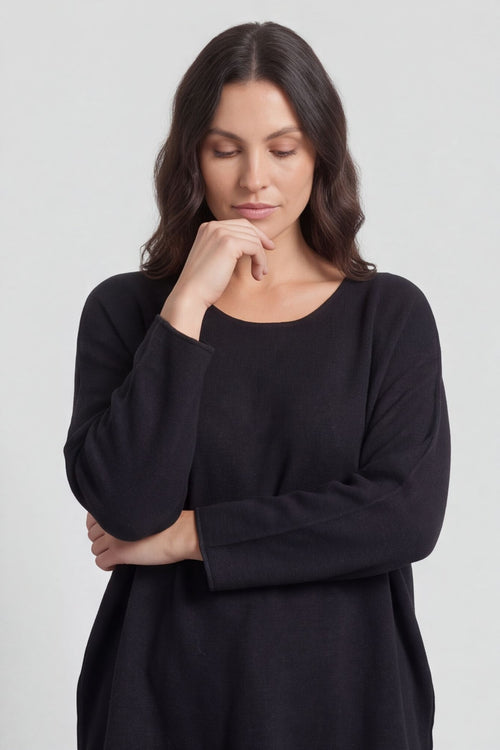 Leah Knitted Jumper Black – image 6 of 6