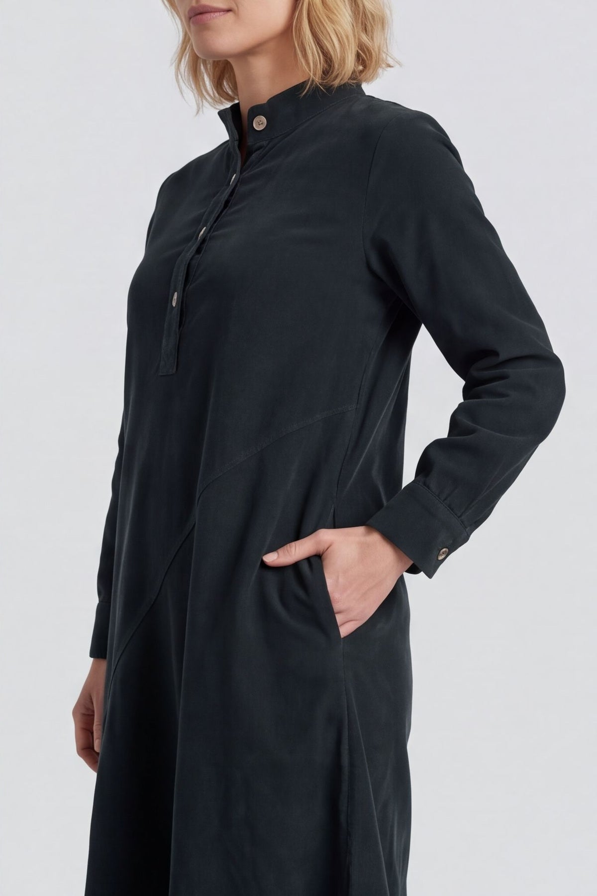 Ruby Needlecord Button Dress – image 5 of 5