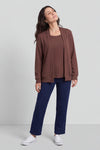 Evianna Knitted Top Cocoa – image 6 of 6