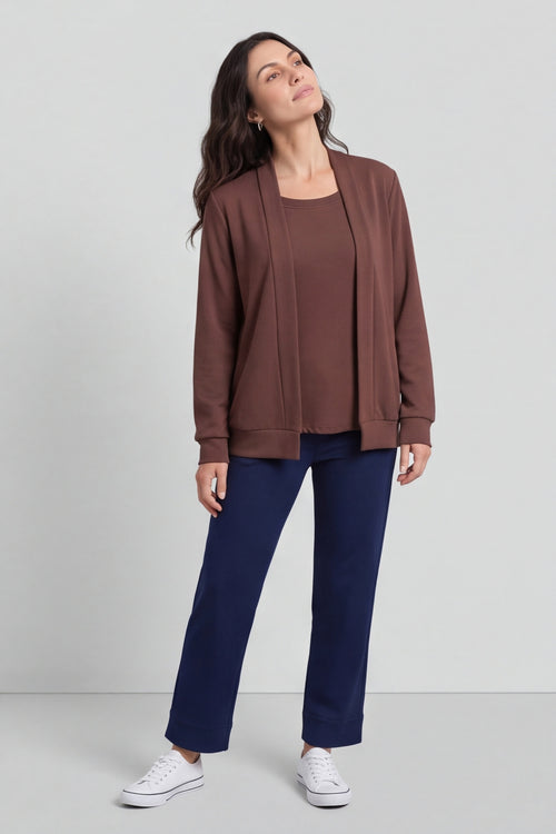 Evianna Knitted Top Cocoa – image 6 of 6