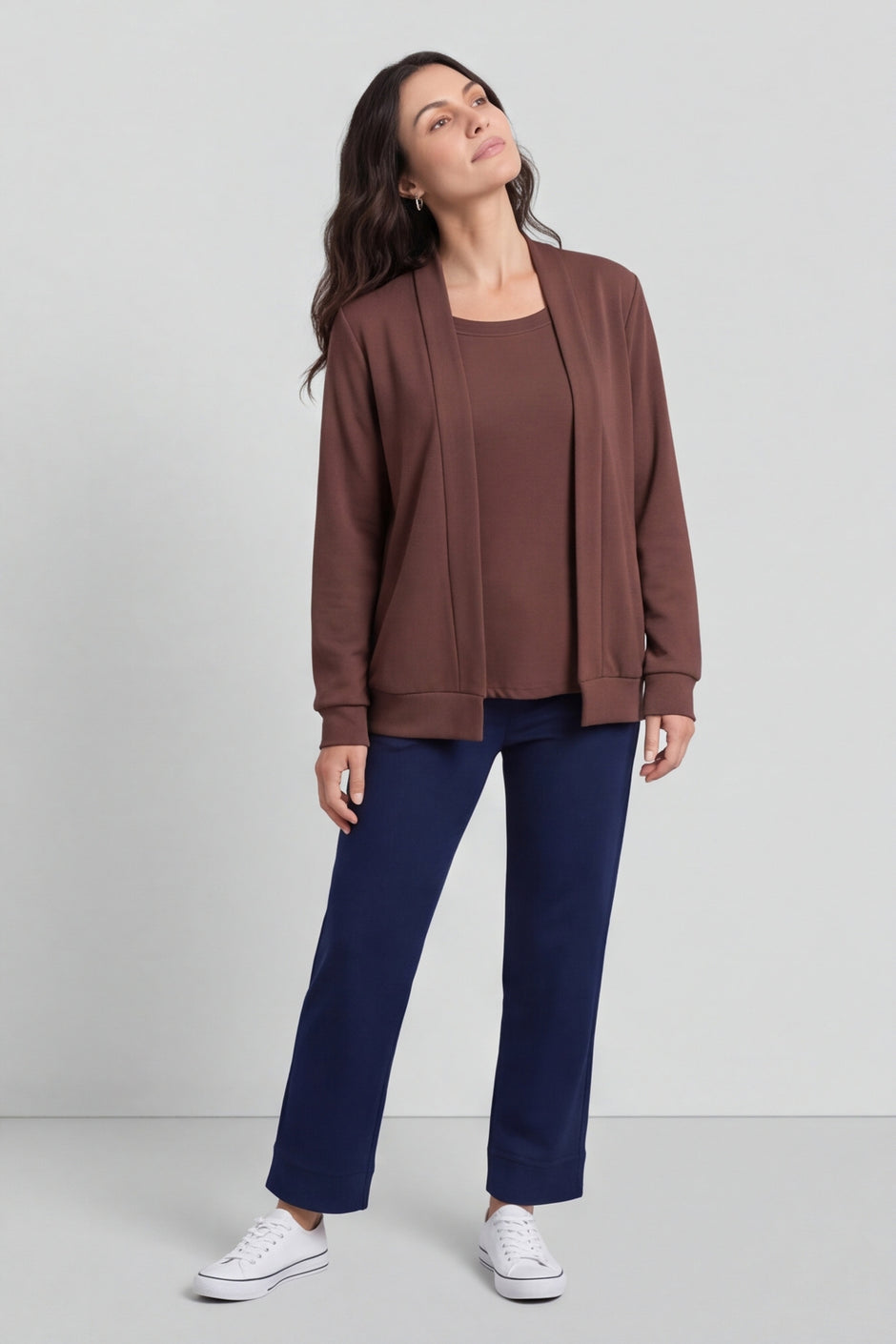 Evianna Knitted Top Cocoa – image 6 of 6