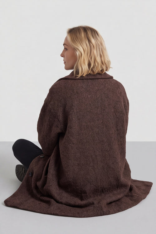 Chrysanta Coat Cocoa – image 6 of 6